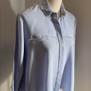 Women’s Top Shop Crop Top with raw hem detail